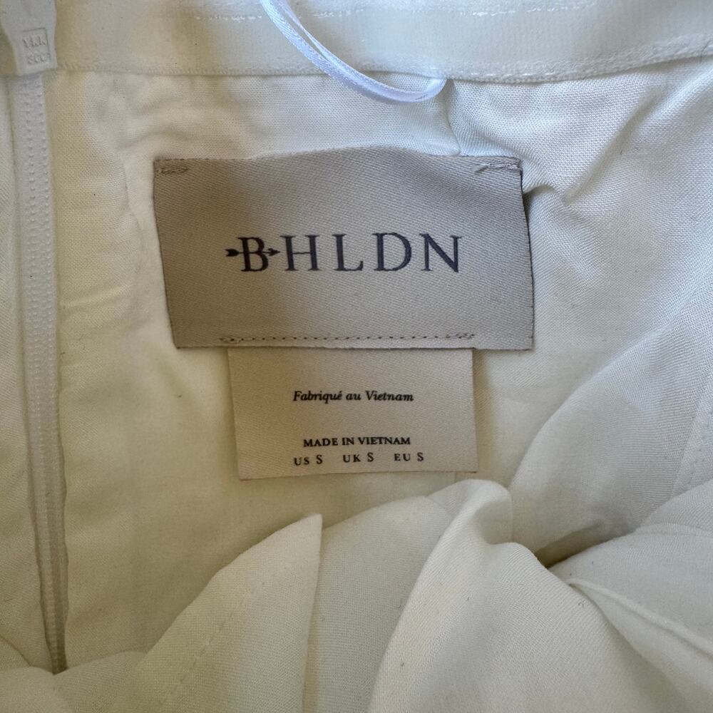 BHLDN Clean Lines Strapless Mini Dress - Size S - Picture 3 of 10